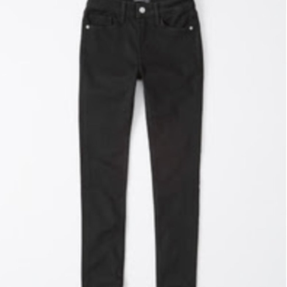 Abercrombie Mid Rise Super Skinny Ankle Jeans